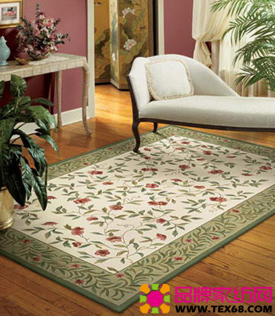 時尚地毯瞬間點亮居室空間