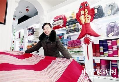 炕頭老粗布變身時尚家紡