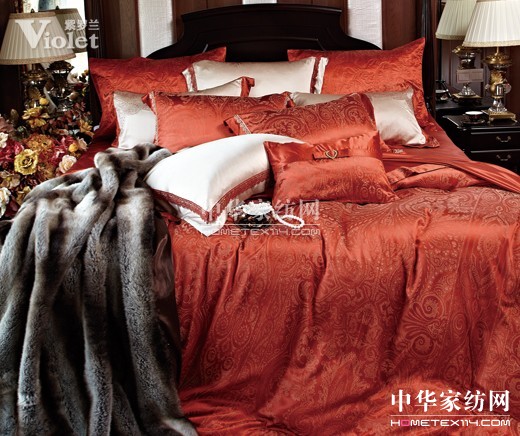 紫羅蘭秋冬床品:任思念無限蔓延