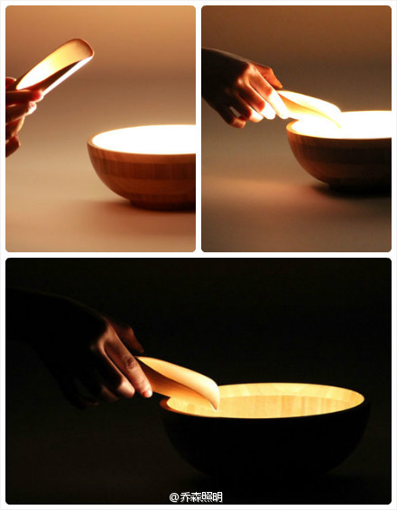 可以“舀”起來的燈光