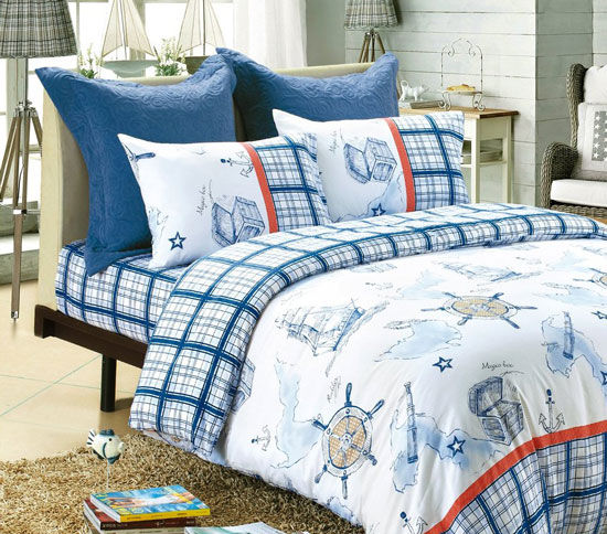平價(jià)玩轉(zhuǎn)海洋風(fēng)床品四件套力薦