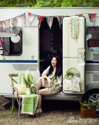 陶虹最新寫真出爐 享受自然樂活狀態