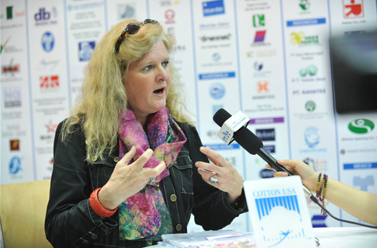 美棉協和美棉公司參加上海秋季面輔料展