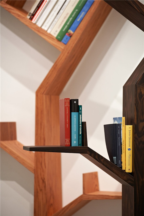 創(chuàng)意家居:活力樹(shù)枝書(shū)架