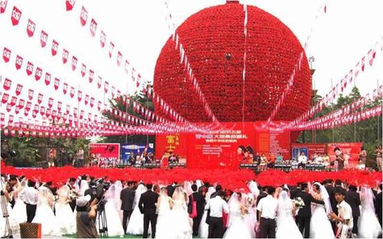 雅蘭:第22屆大型國際集體婚禮火熱報名中