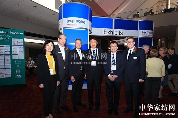 張延愷率團赴美參加北美產業用紡織展