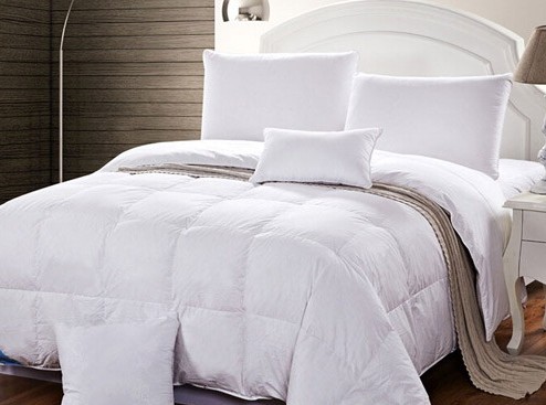 藍絲羽家紡加厚羽絨被精品上市