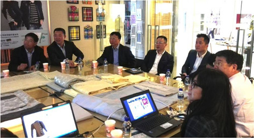 家紡考察團赴臺加強兩岸優勢合作