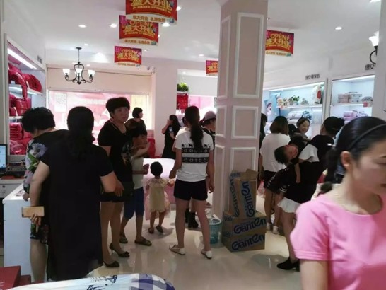 上海縵安頓家紡永城專賣店盛大開業(yè)