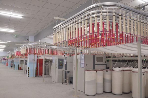 德州華源智能化高性能纖維高端定制生產(chǎn)線正式開工投產(chǎn)